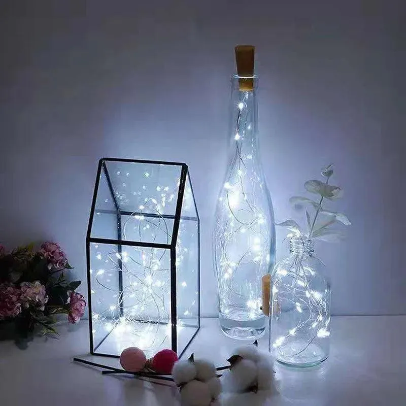 LED Bottle String Lights: Birthday Party Illumination