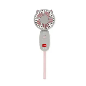 Legami Rechargeable Portable Fan - Mini Fan - Kitty