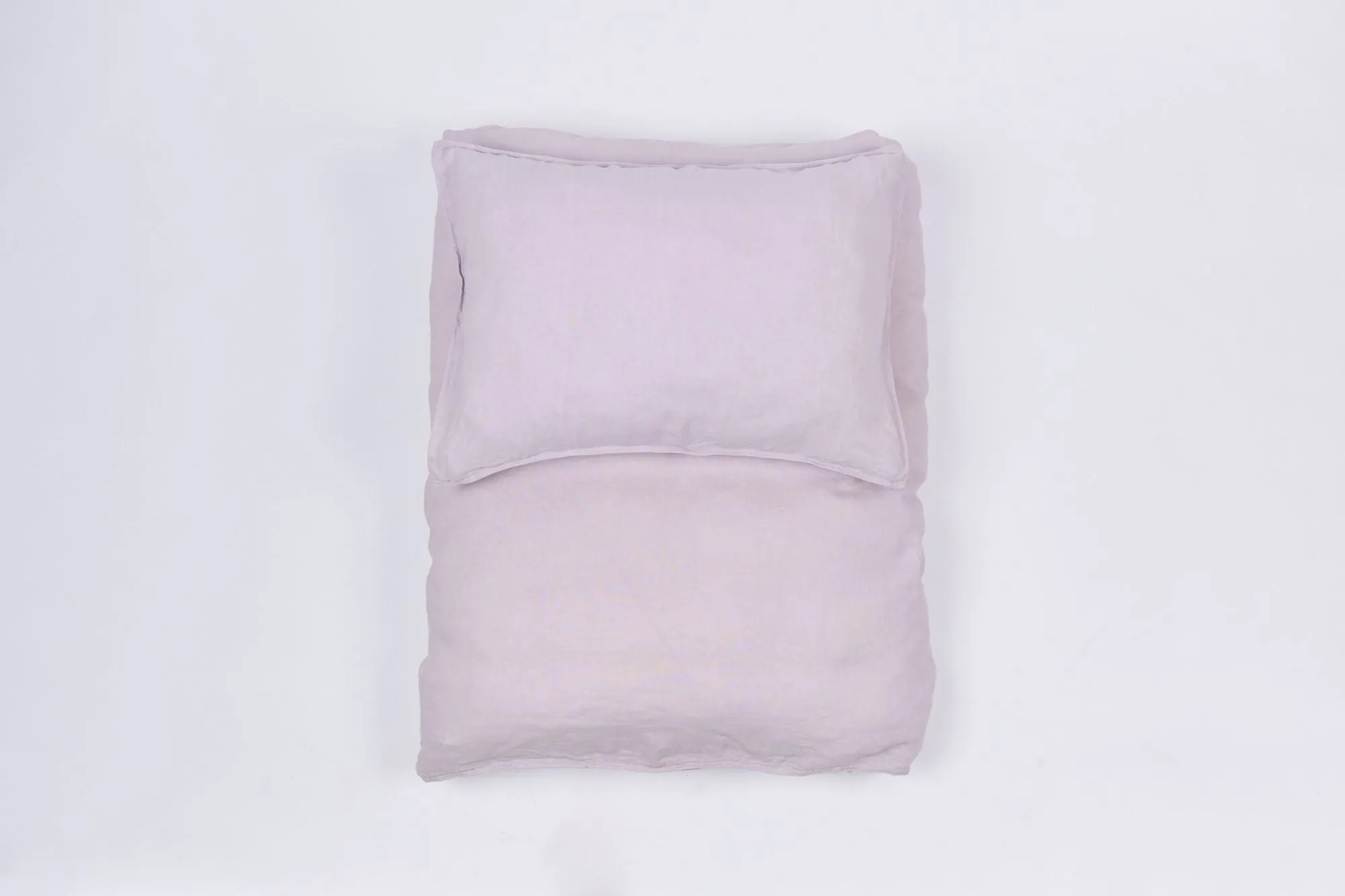 linen bed sheets - linus - lavender