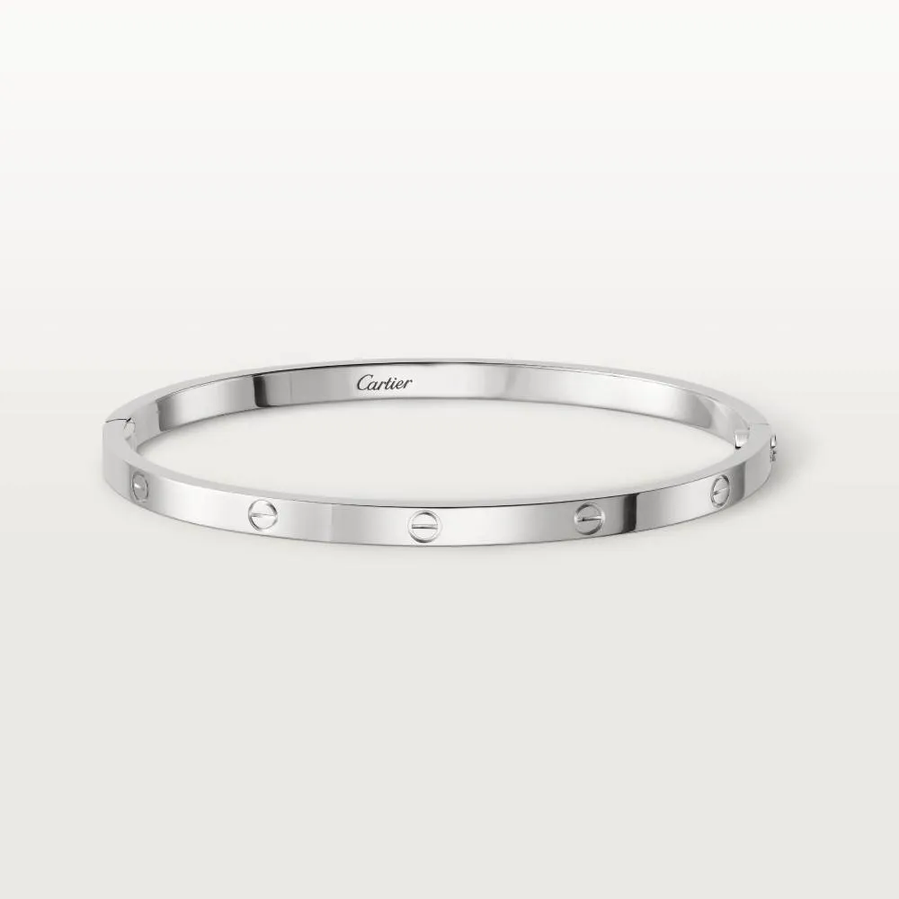 LOVE Bracelet, Small Model, White Gold