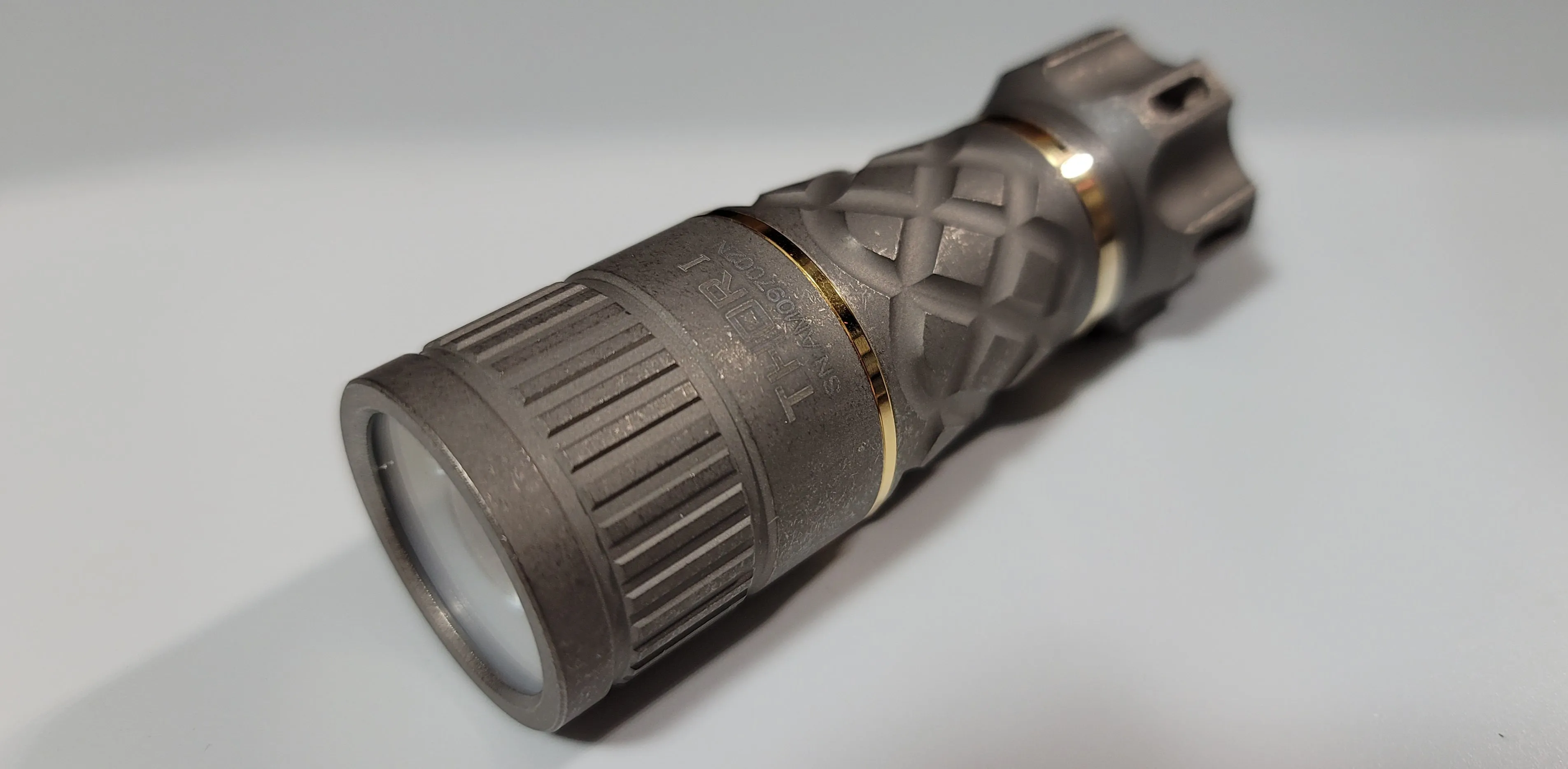 Lumintop THOR I Titanium 1200 Meters 18350 LEP Flashlight