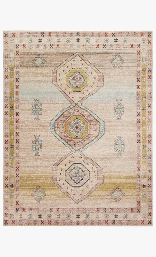 Magnolia Home x Loloi Graham Rug - Antique Ivory Multi