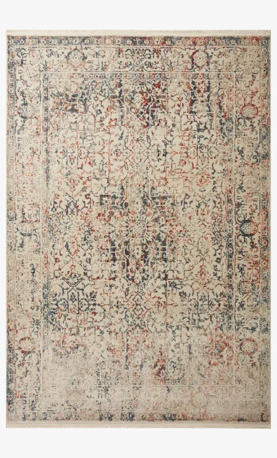 Magnolia Home x Loloi Janey Rug - Ivory Multi