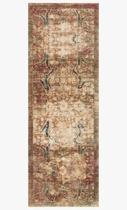 Magnolia Home x Loloi Kennedy Rug - Rust Multi