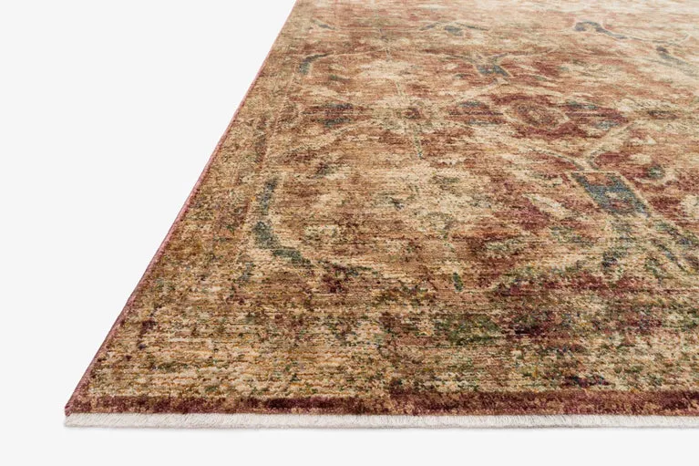 Magnolia Home x Loloi Kennedy Rug - Rust Multi