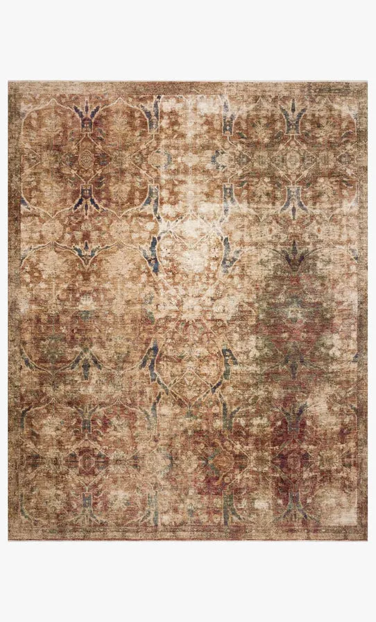 Magnolia Home x Loloi Kennedy Rug - Rust Multi