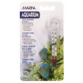 Marina Glass Floating Thermometer with Suction Cup