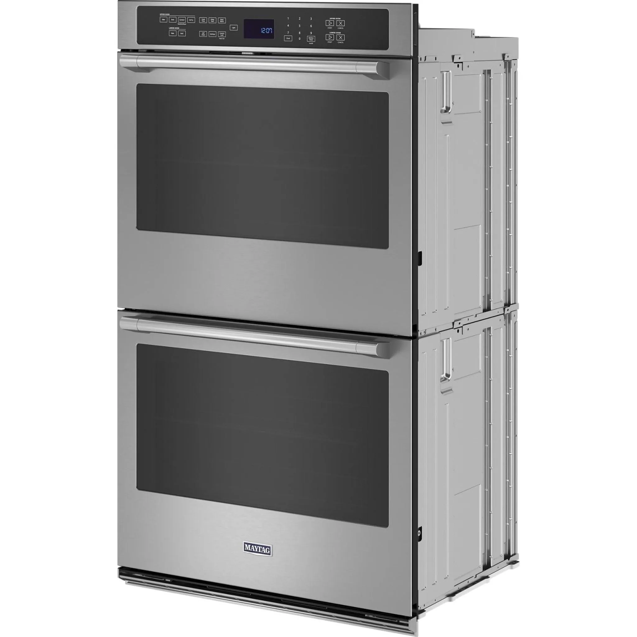 Maytag 27" Double Wall Oven with Air Fry and Basket - 8.6 cu. ft. (MOED6027LZ)