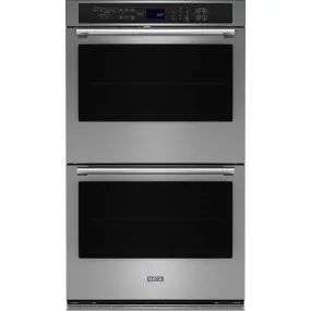 Maytag 27" Double Wall Oven with Air Fry and Basket - 8.6 cu. ft. (MOED6027LZ)