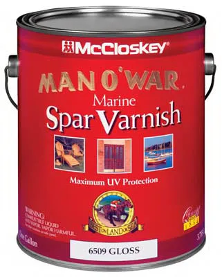 Mccloskey 6509-07 Man O' War Gloss Spar Varnish, 1 Gallon