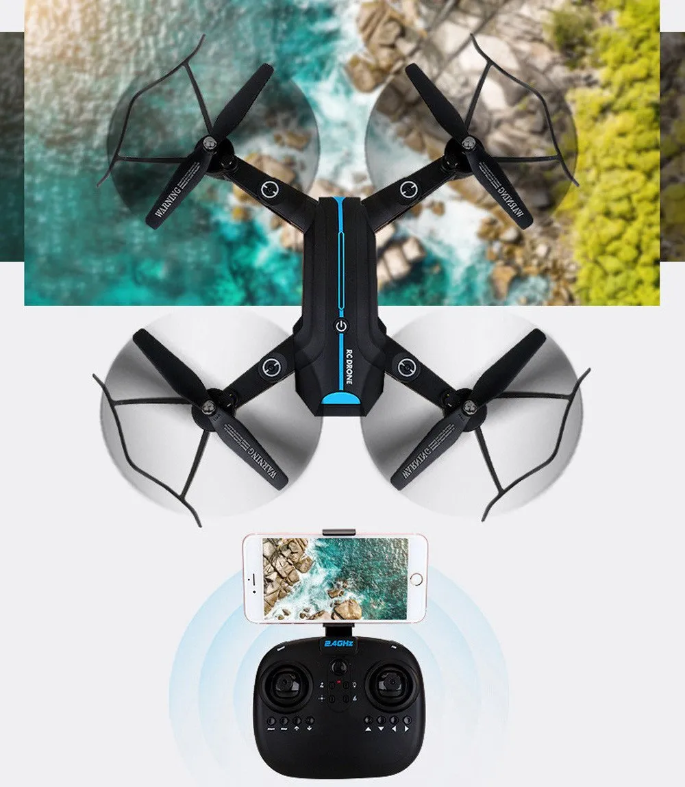 Mini A6 2.4G Foldable Quadcopter Drone with HD Camera