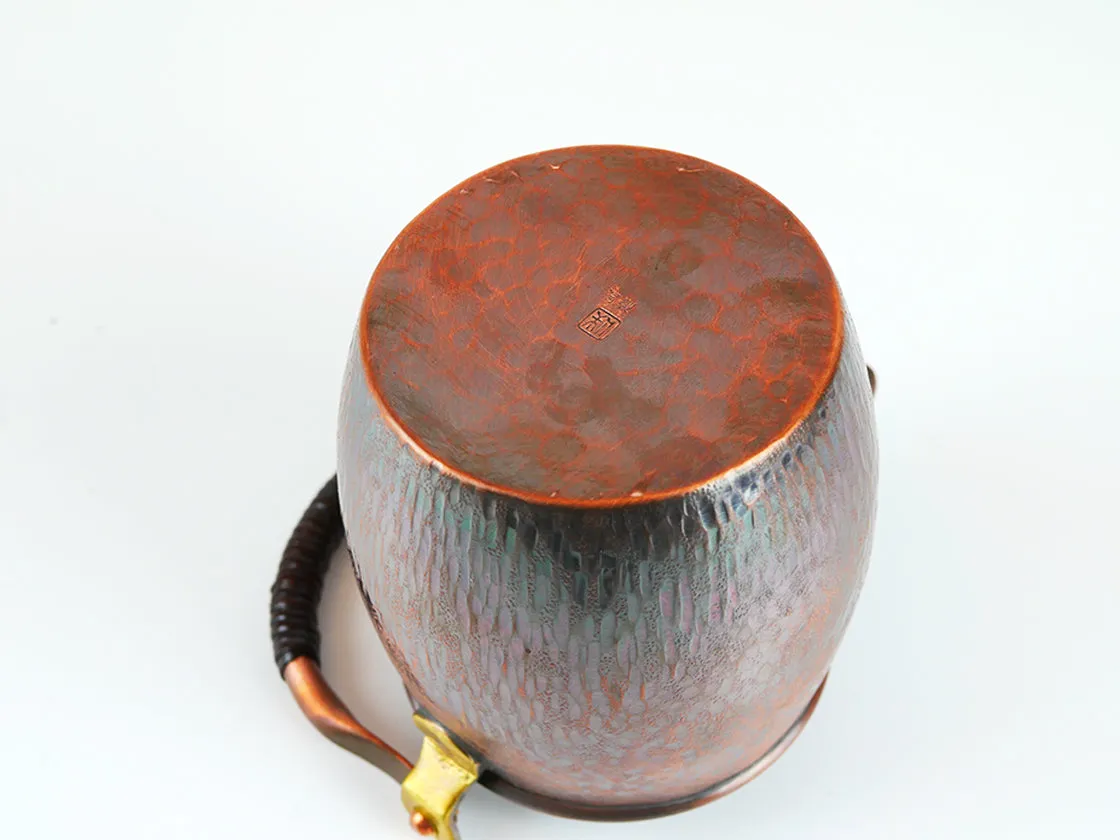 Nagasawa Copper tea pot - Tricolour