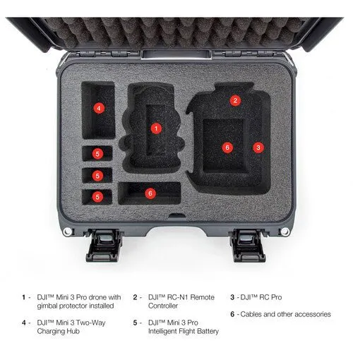 Nanuk 915 Case for DJI Mini 3 Pro Fly More Combo