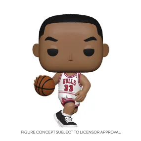 NBA Legends: Scottie Pippen Bulls Home POP! Vinyl Figure by Funko