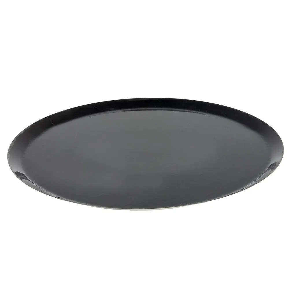 Nella 12.5" Blue Iron Round Pizza Tray - BH77535032