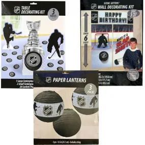 NHL Hockey Birthday Decorations