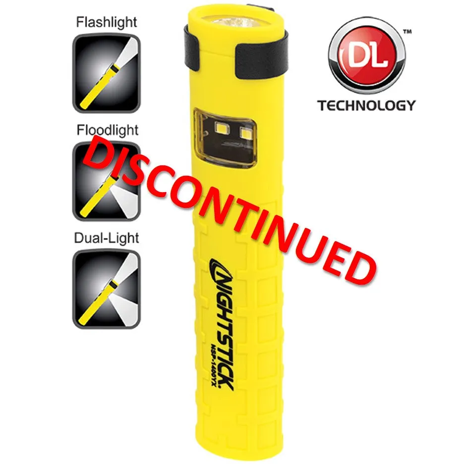 NSP-1400YX: Dual-Switch Dual-Light™ Flashlight - 2 AAA