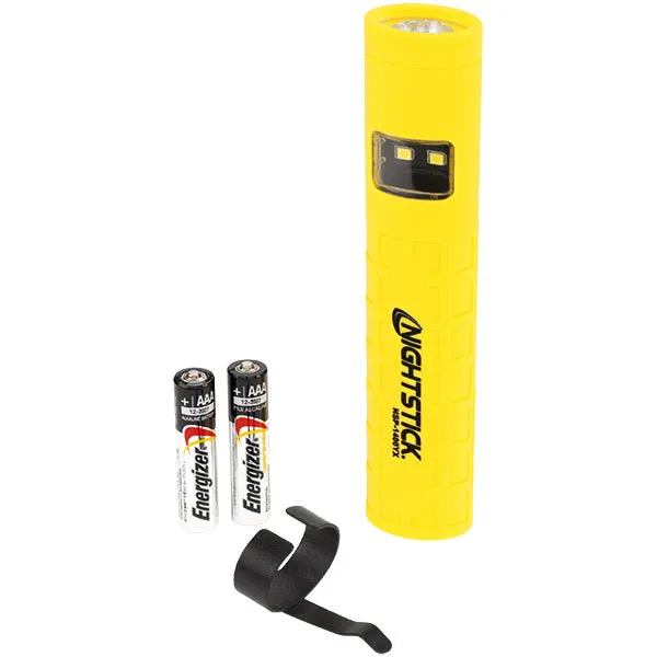 NSP-1400YX: Dual-Switch Dual-Light™ Flashlight - 2 AAA