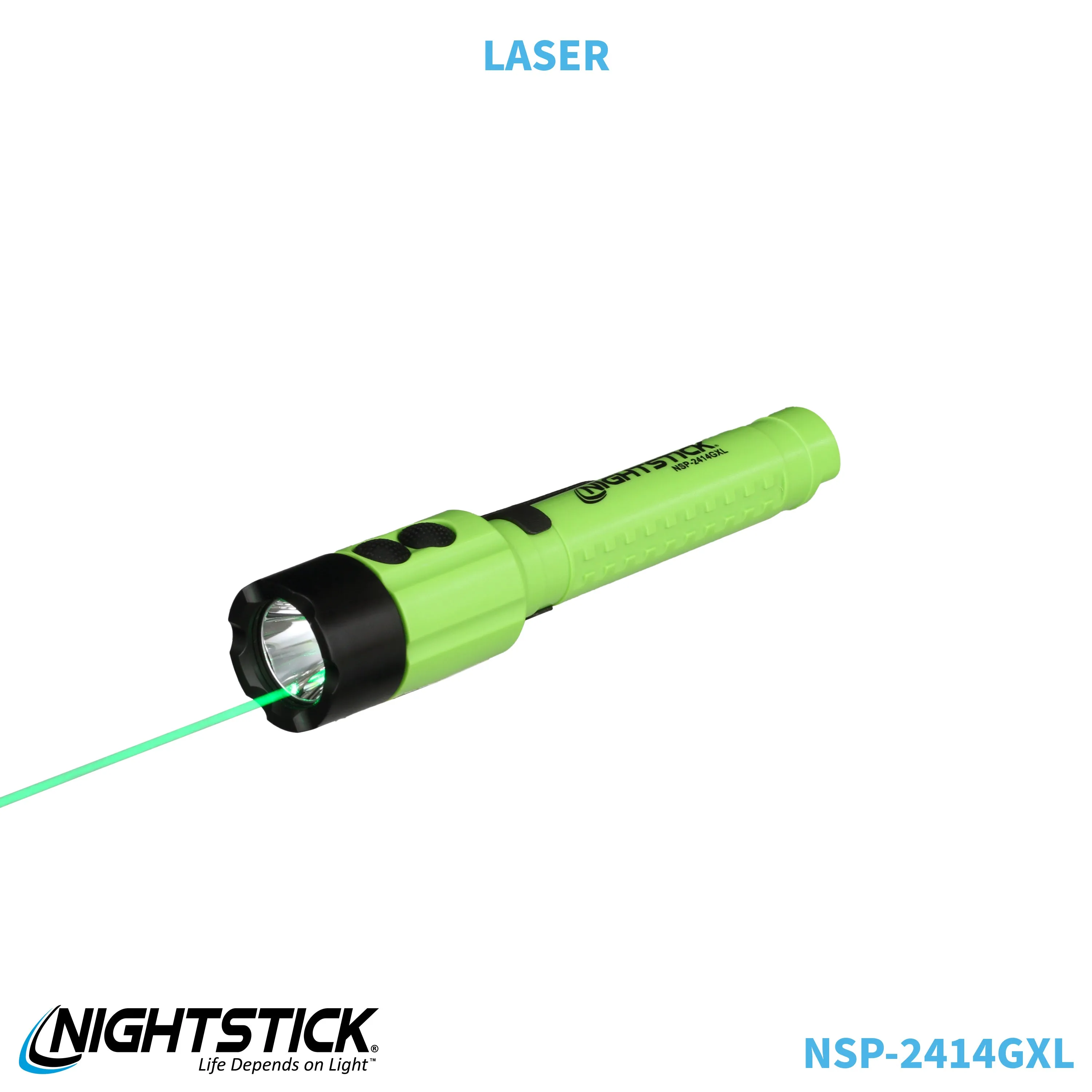 NSP-2414GXL: Flashlight w/Laser