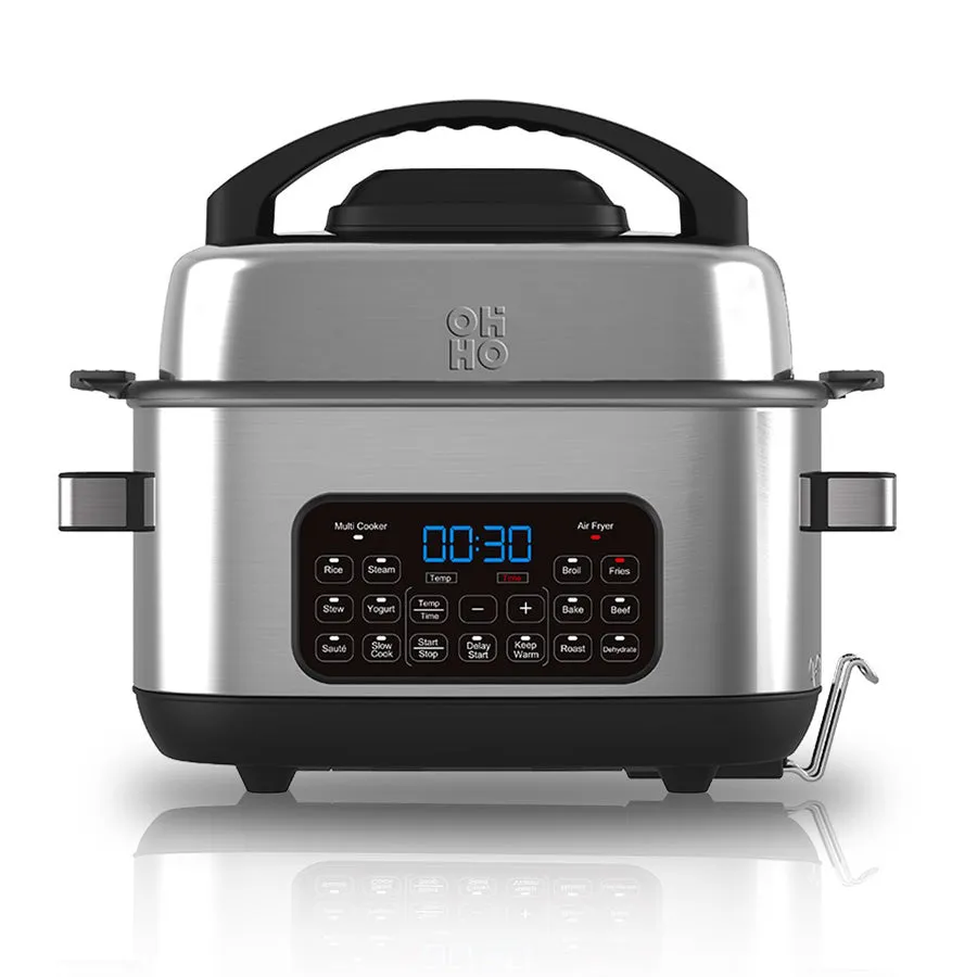 OHHO 大容量多功能空气炸锅 2款选 Air Fryer and Multi-cooker 6L