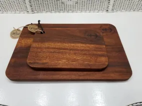 Oiled Cutting Board Embossed Anchor