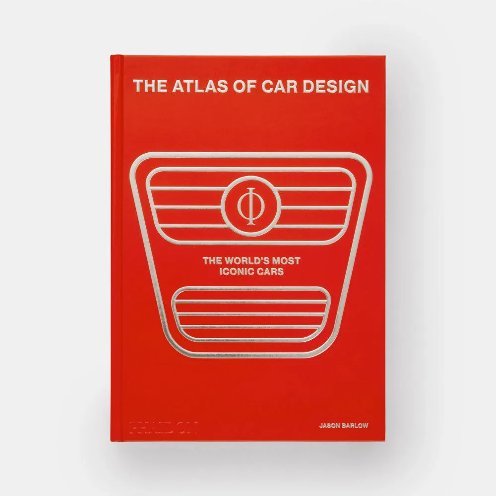 Phaidon The Atlas of Car Design: The World's Most Iconic Cars (Rally Red Edition)