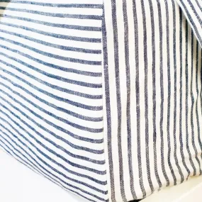 Pinstripe Linen Fitted Sheet