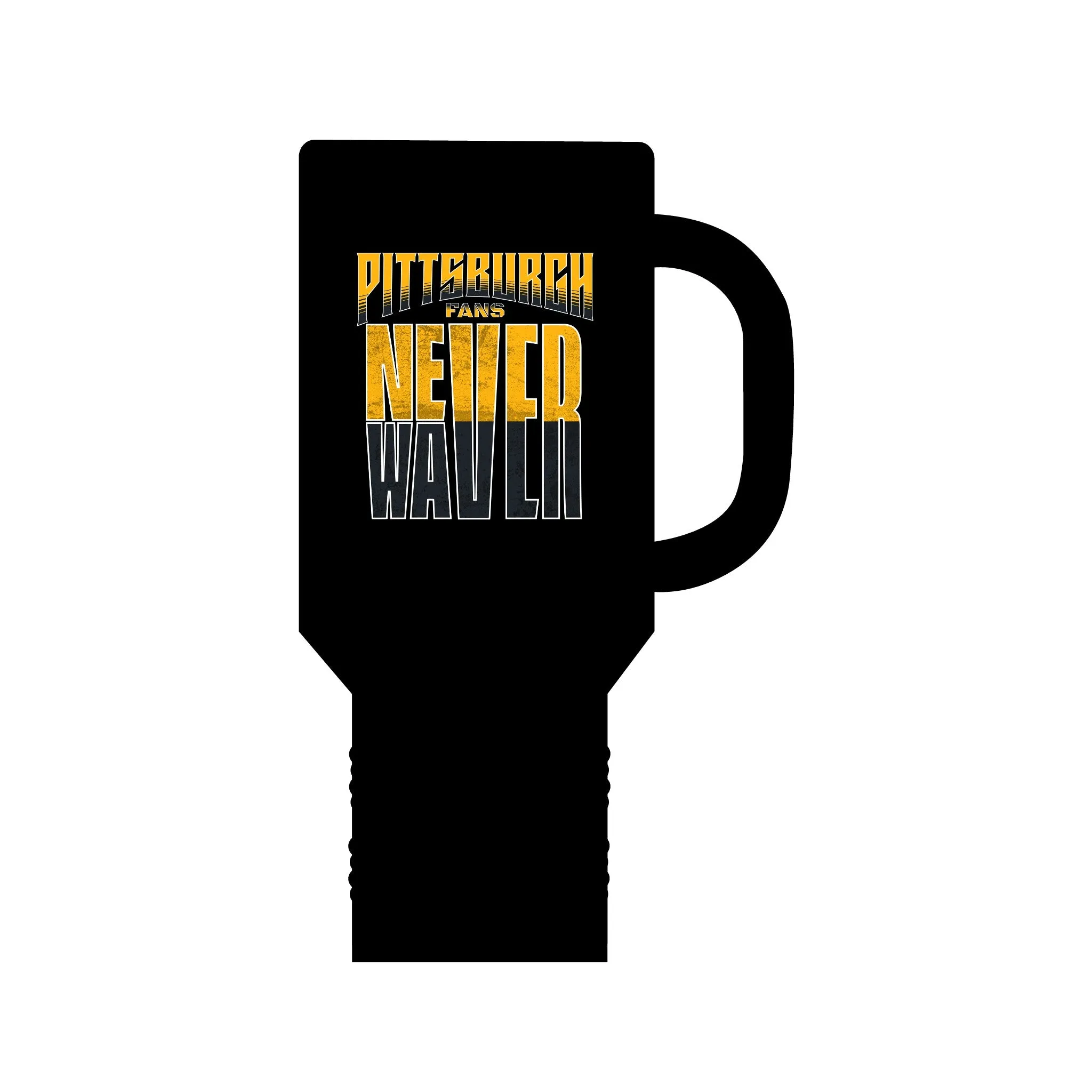 Pittsburgh Fans Never Waver Insulated Travel Mug, 40oz