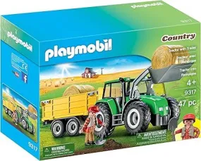 Playmobil Country - Tractor with Trailer (9317)