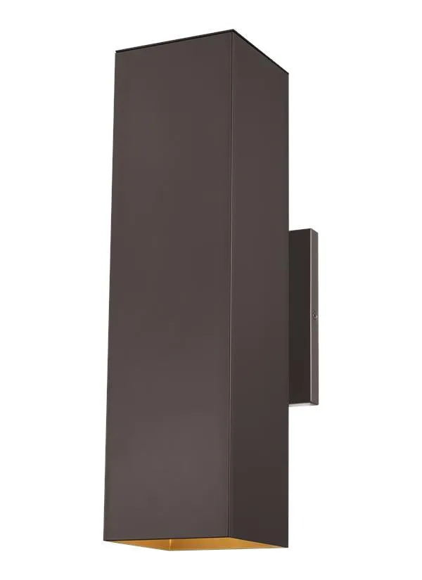 Pohl Collection - Large Two Light Outdoor Wall Lantern | Finish: Bronze - 8831702-10