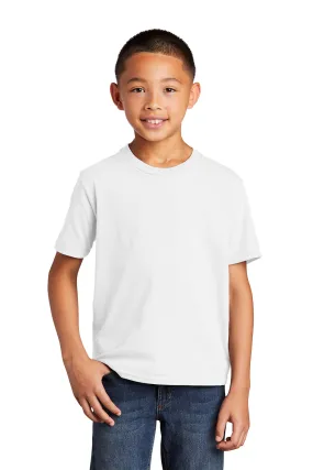 Port & Company Youth Fan Favorite Short Sleeve Crewneck T-Shirt - White