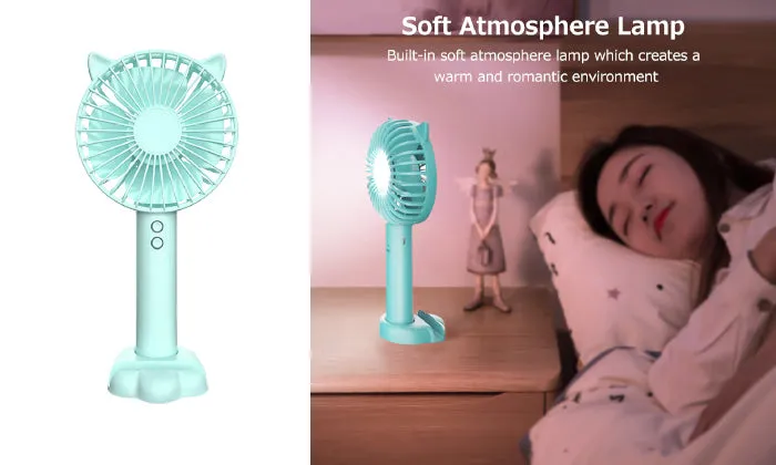 Portable Mini Rechargeable Handheld Fan