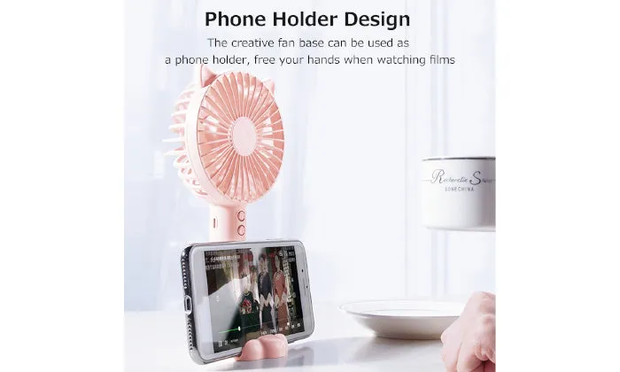 Portable Mini Rechargeable Handheld Fan