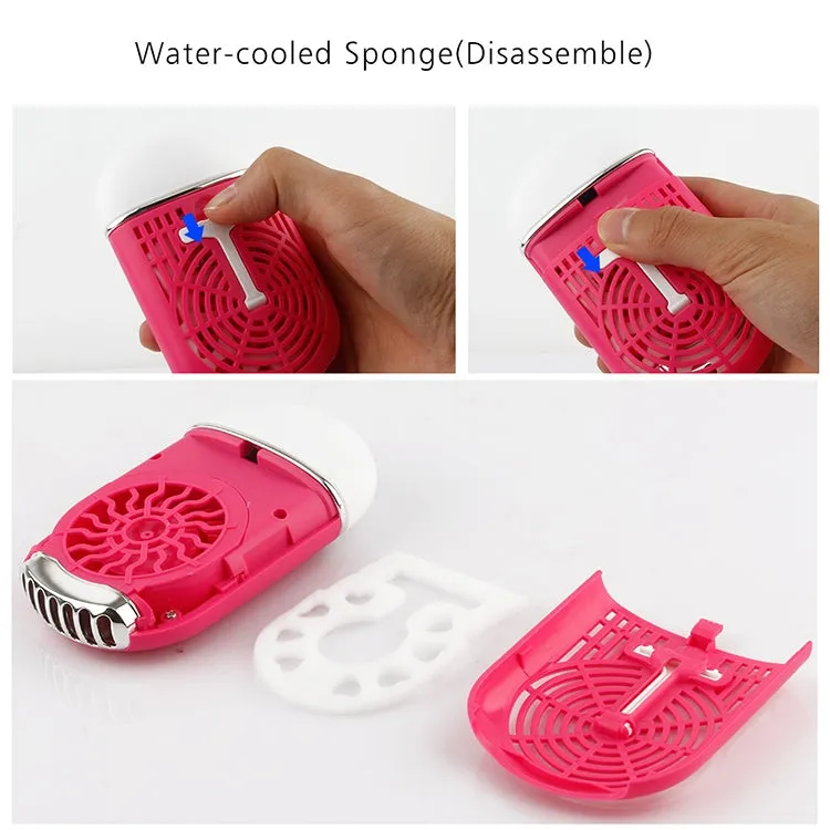 Portable Mini USB Charging Air Conditioner Refrigerating Handheld Small Fan