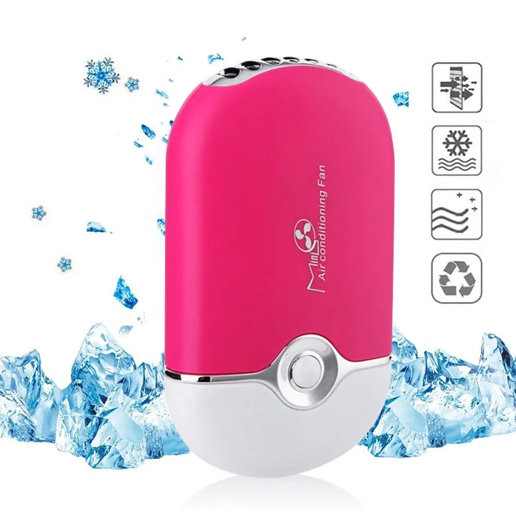 Portable Mini USB Charging Air Conditioner Refrigerating Handheld Small Fan