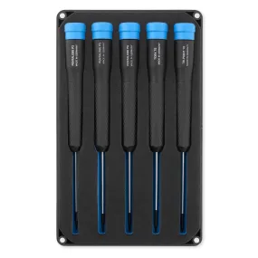 Pro Tech Screwdriver Set - 5 Specialty Precision Screwdrivers