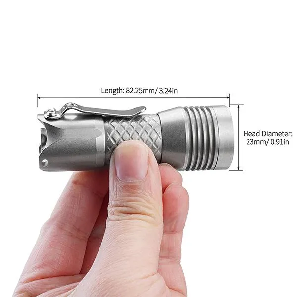 PS16 2000 Lumens EDC Flashlight