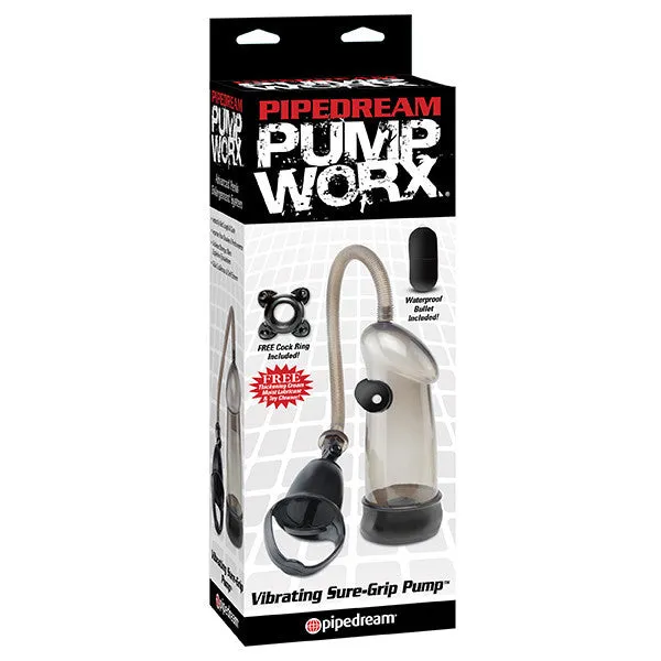 PUMP WORX VIBRATING SURE-GRIP PUMP