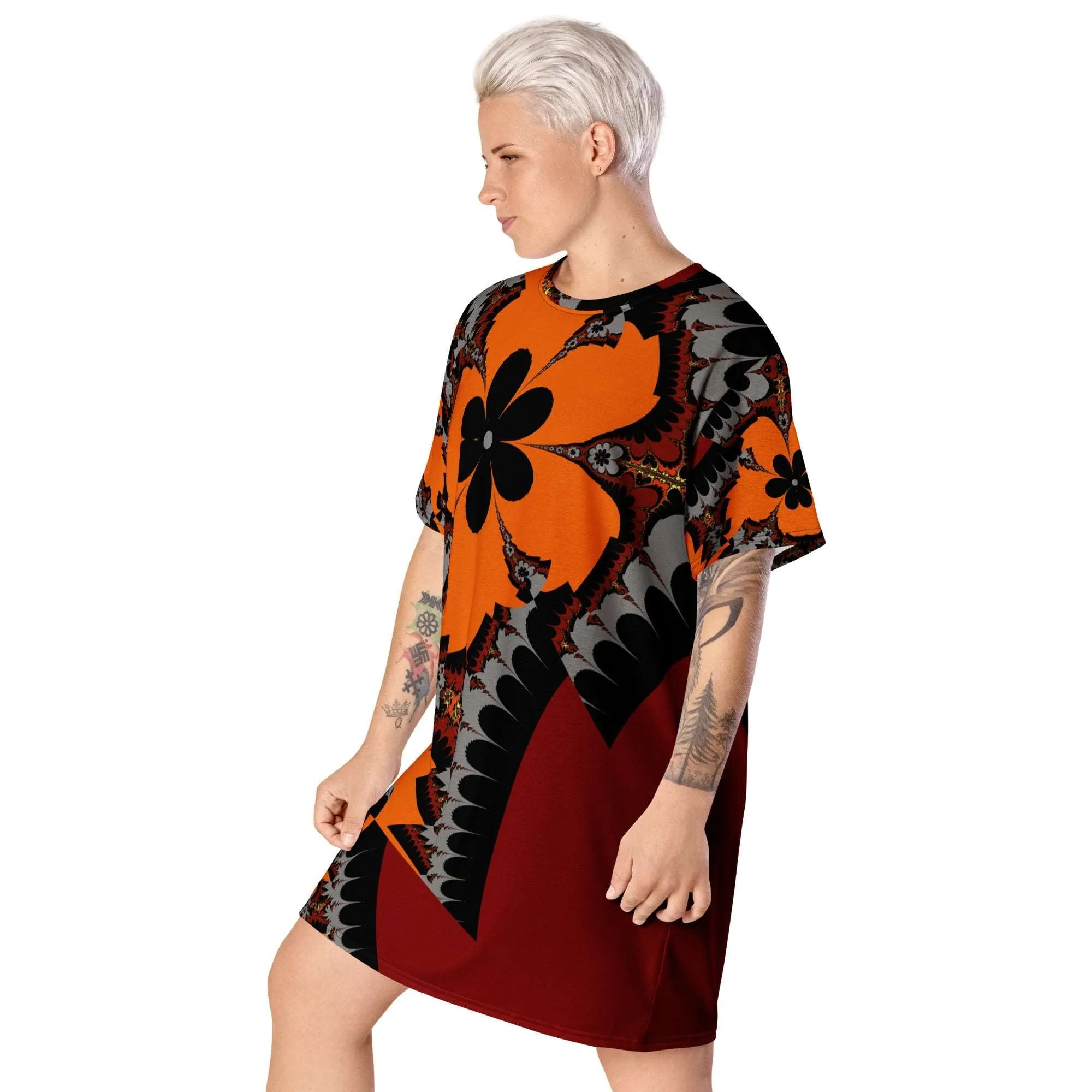 "Buccaneers Fans " Collection - Designer T-shirt Dress