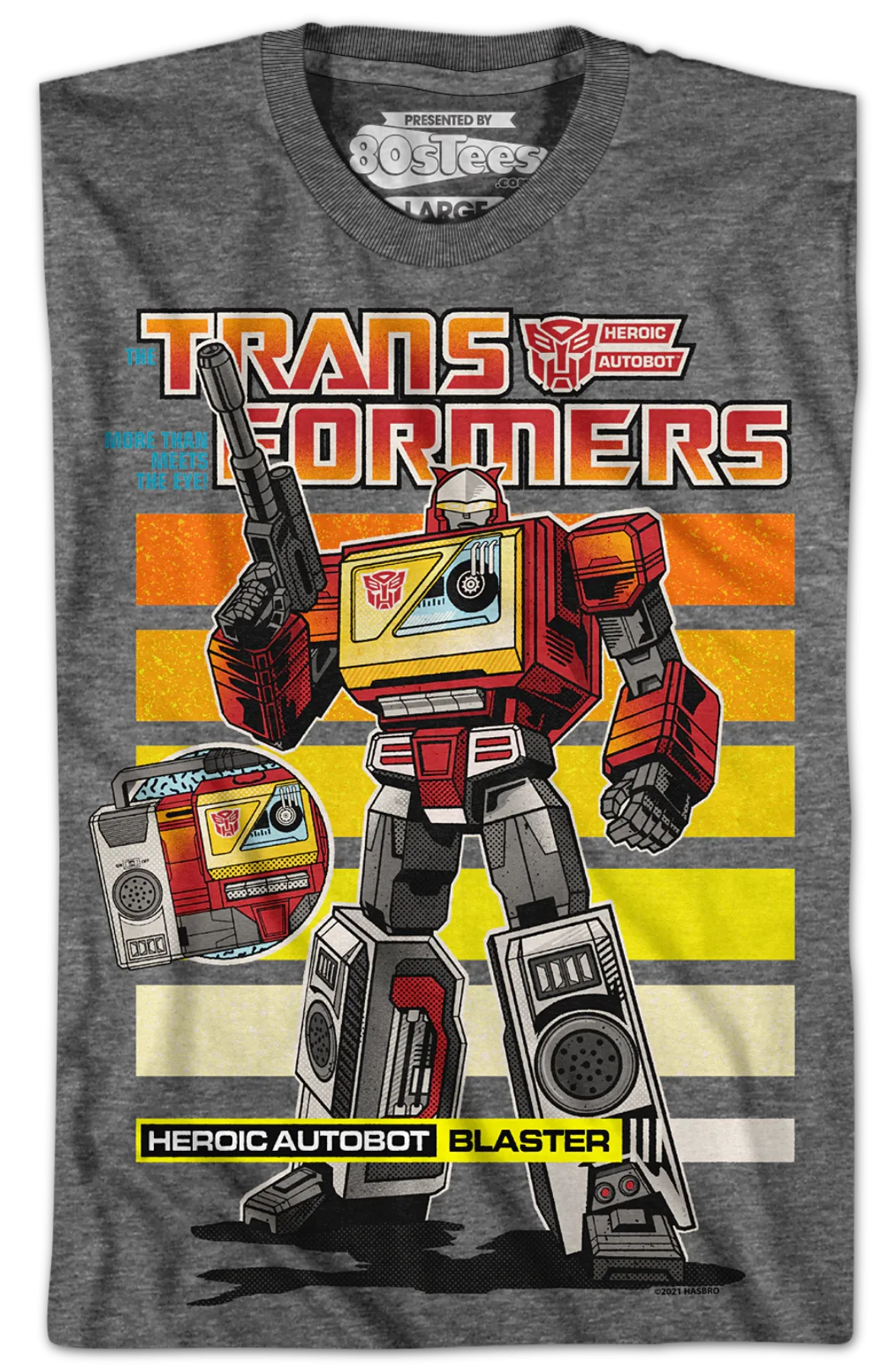 Retro Blaster Transformers T-Shirt