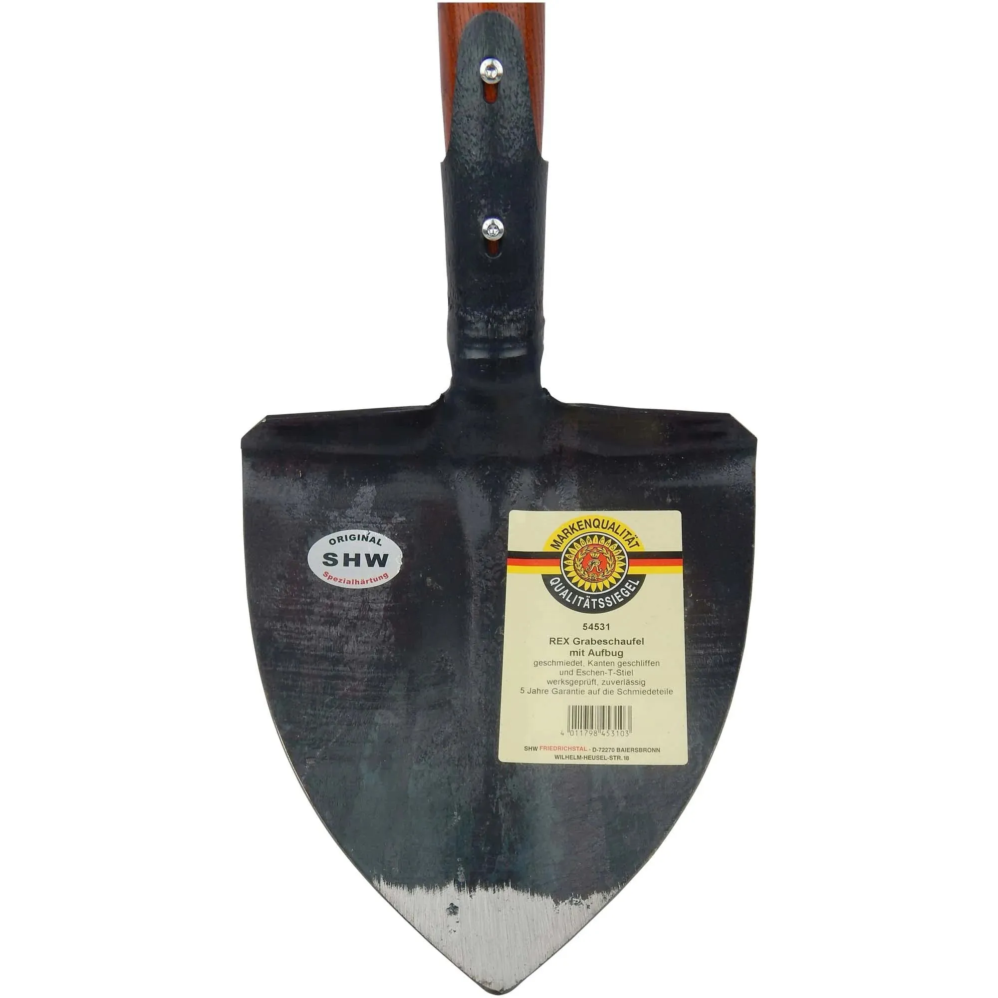 REX Forged Shovel with T-Handle - Grabeschaufel