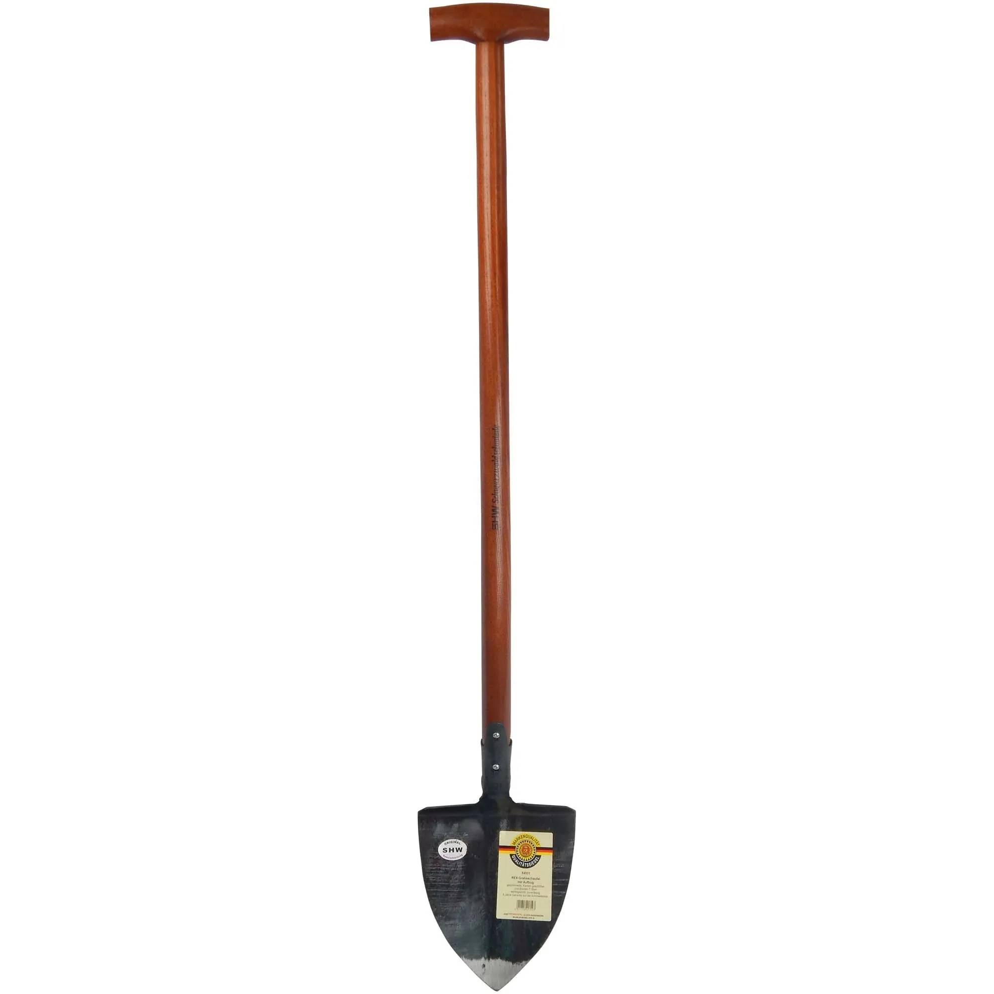 REX Forged Shovel with T-Handle - Grabeschaufel