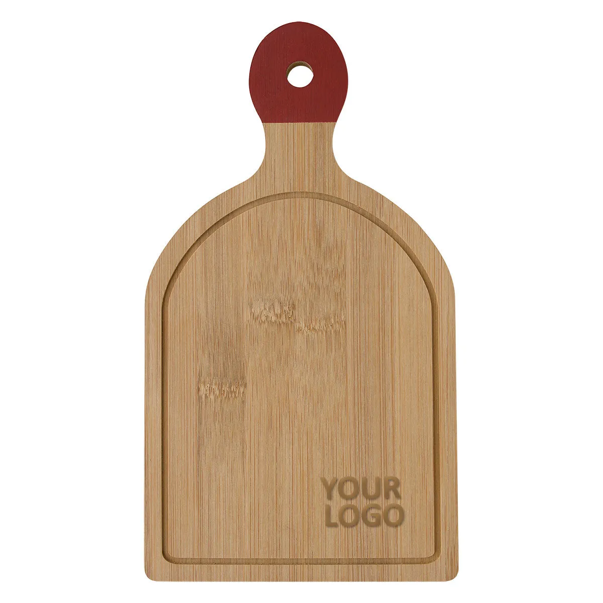 Rhein Bamboo Cutting Board, Red