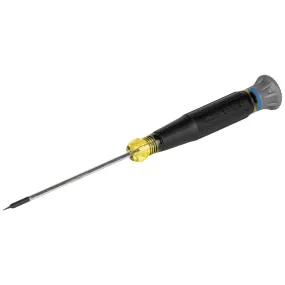 Screwdriver - Klein Tools 3/32-Inch Slotted Precision Screwdriver, 3-Inch Shank, 6243