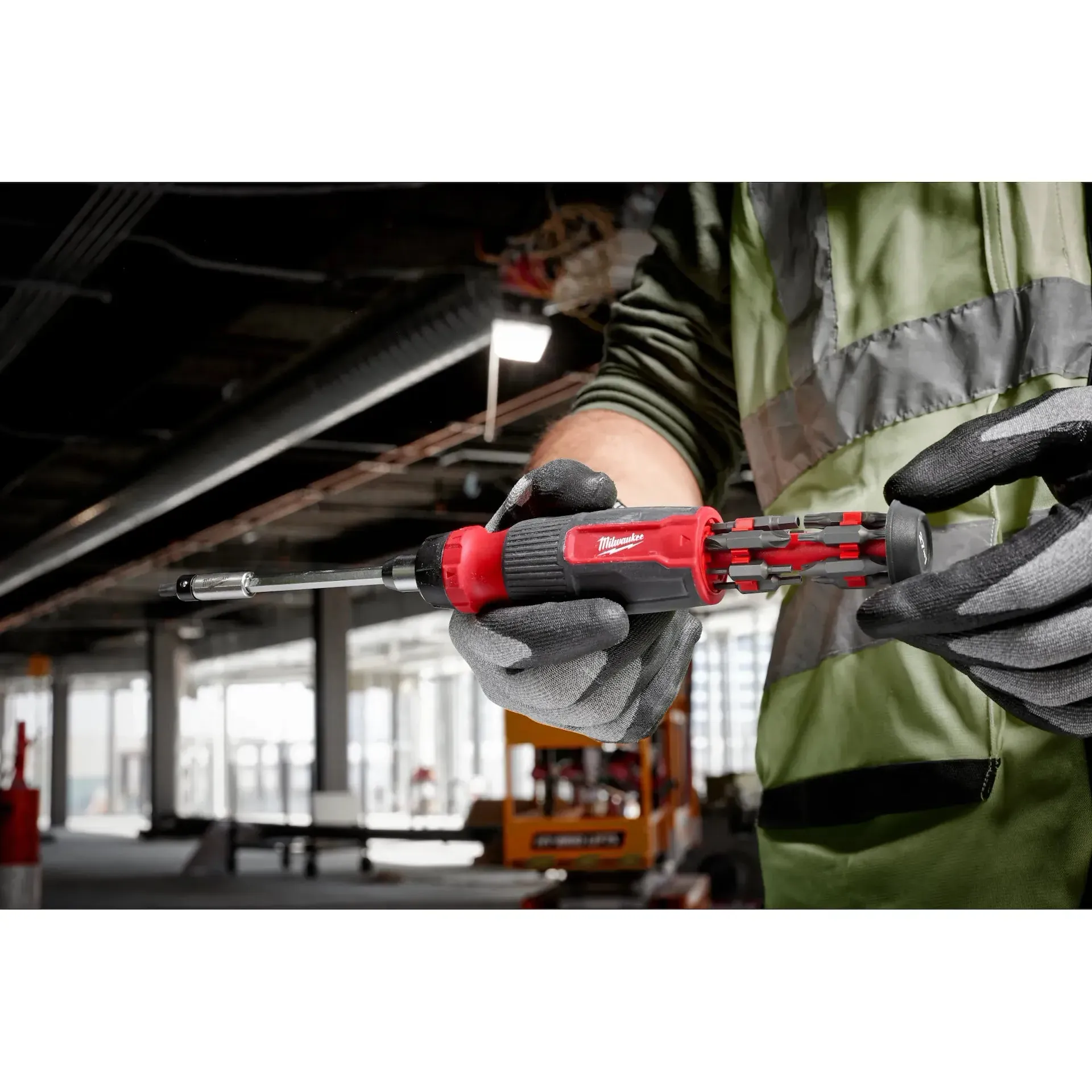 Screwdriver - Milwaukee 27-in-1 Ratcheting Security Multi-Bit Screwdriver, 48-22-2912