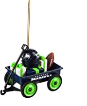 Seattle Seahawks Wagon Ornament