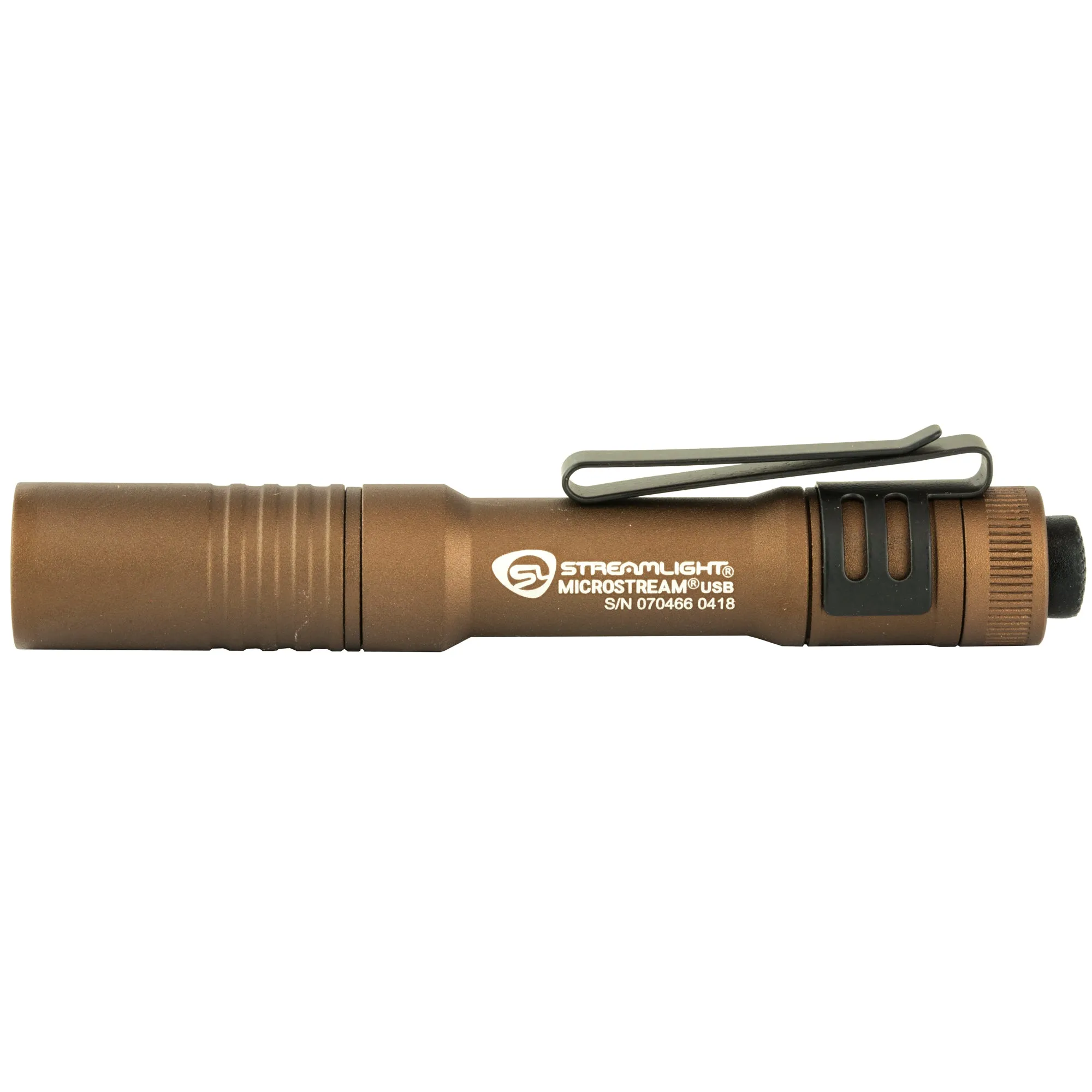 Streamlight Microstream, Flashlight, USB Charging Cord, Coyote Brown