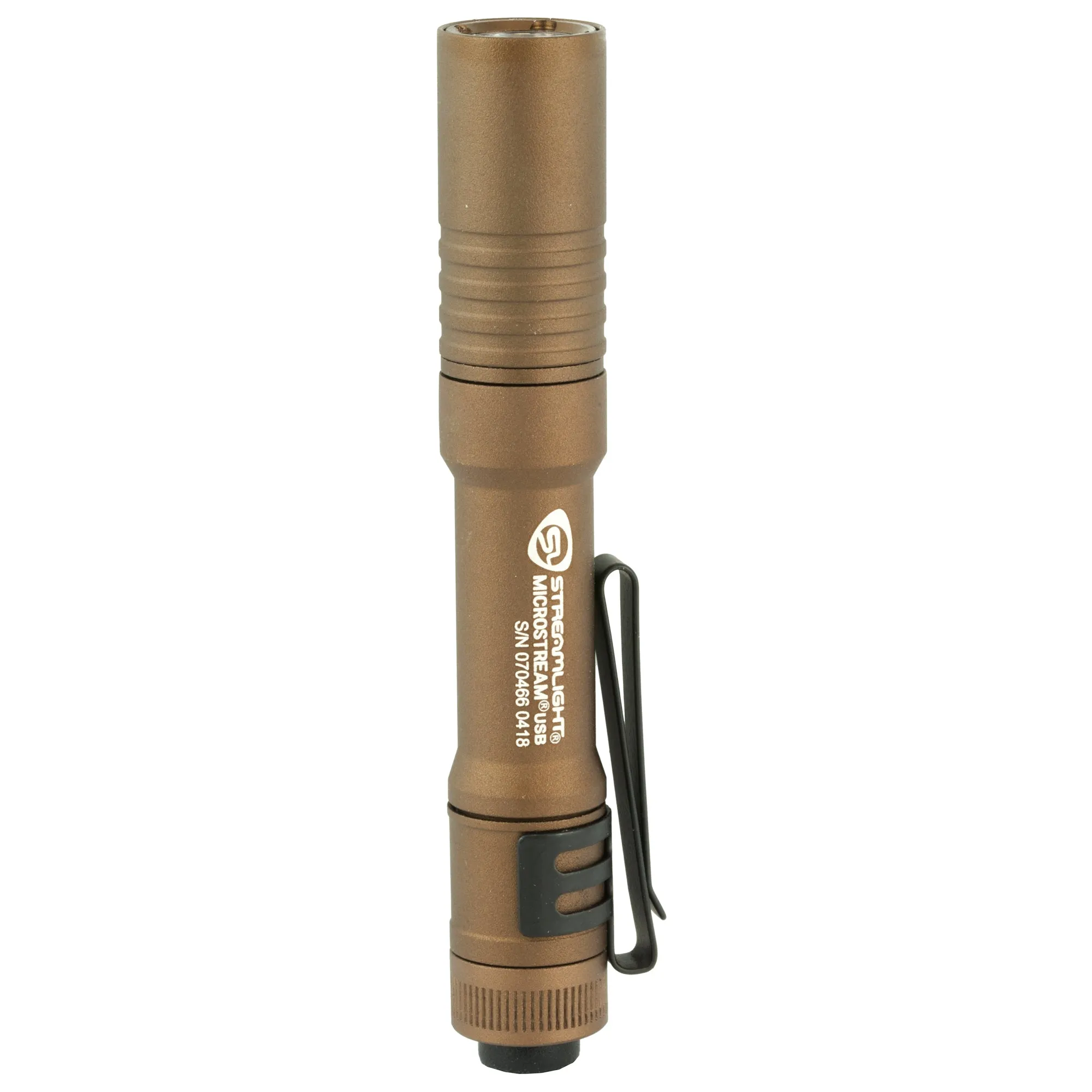 Streamlight Microstream, Flashlight, USB Charging Cord, Coyote Brown