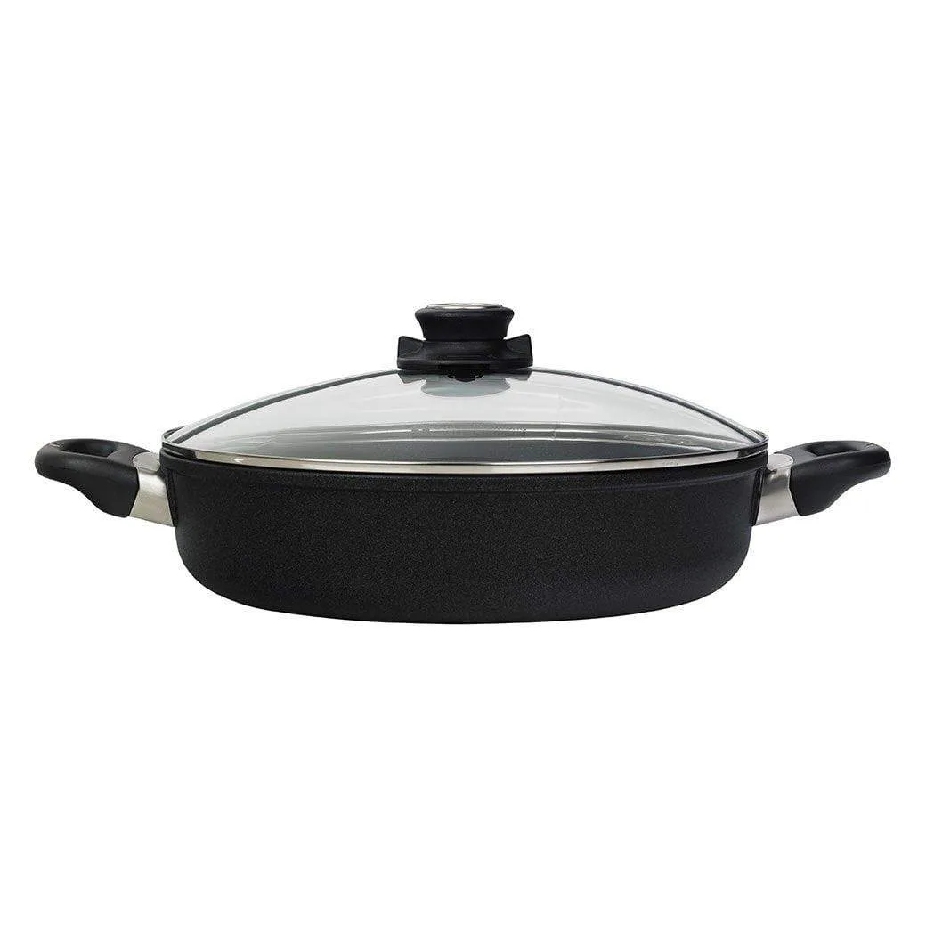 Swiss Diamond XD Nonstick Sauteuse Pan with Lid