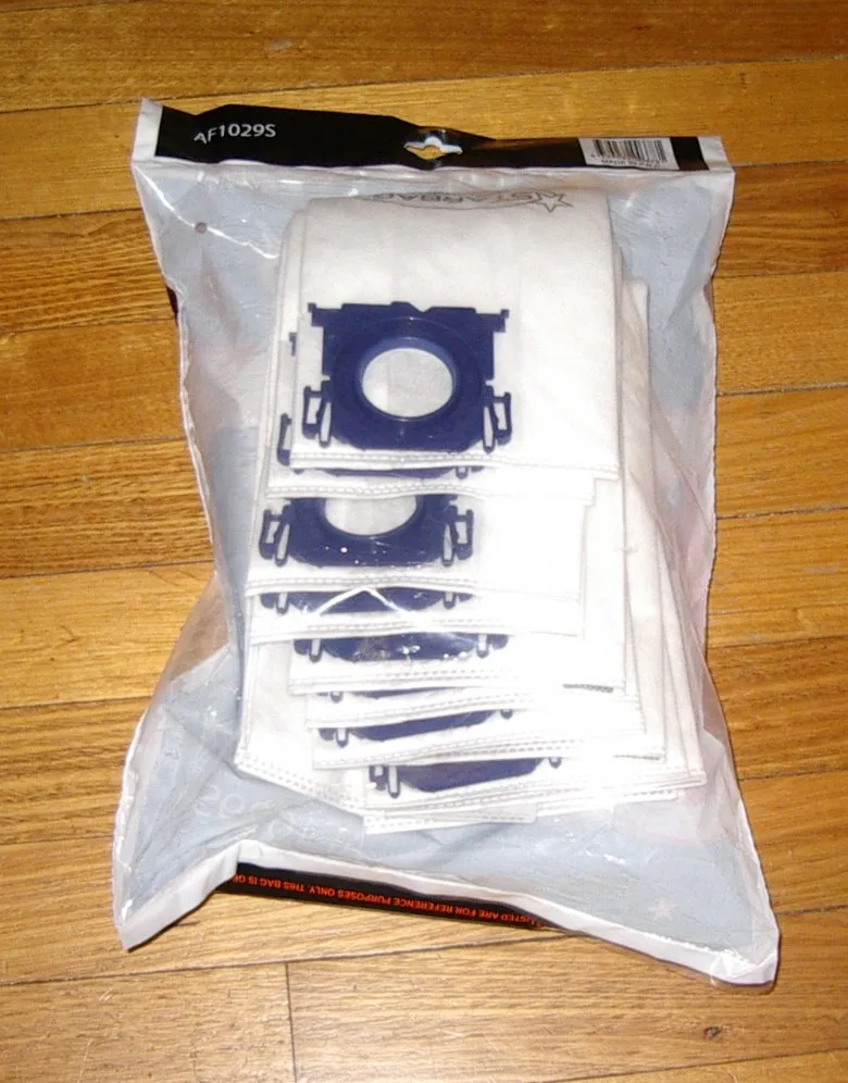 Synthetic Vac Bags for Sebo, Kleenmaid, VersaMatic Pkt10 - Part # AF1029S